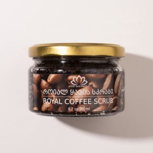 Royal coffee scrub